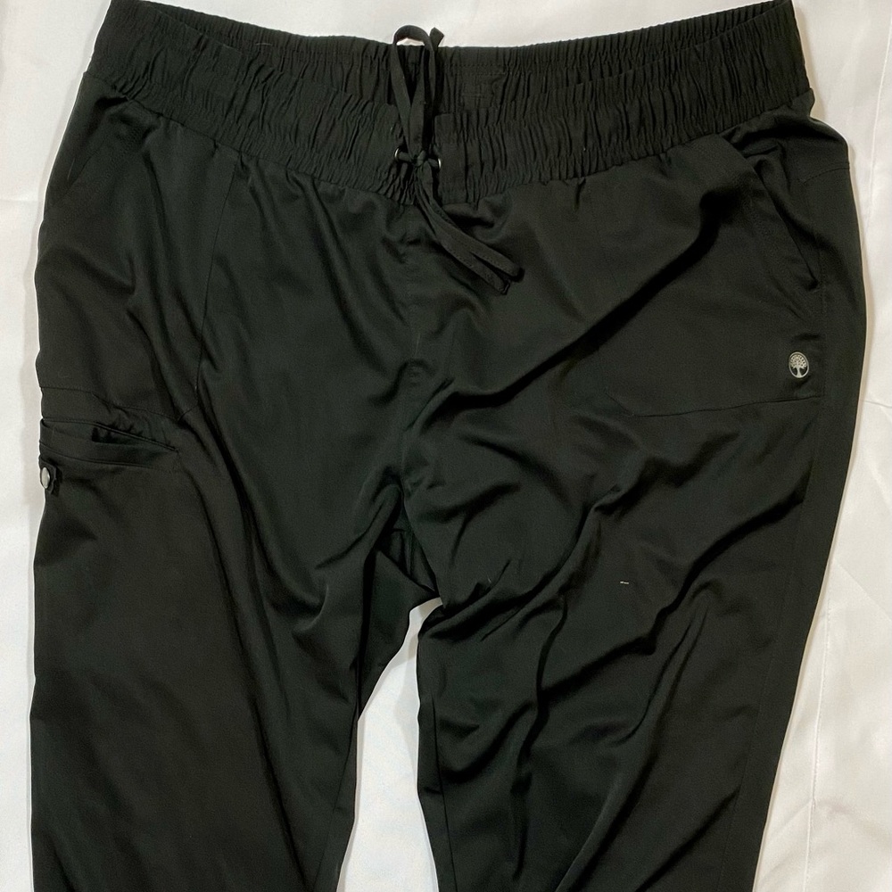HH Works by Healing Hands | Black Scrub Pants | 2X | Petite
